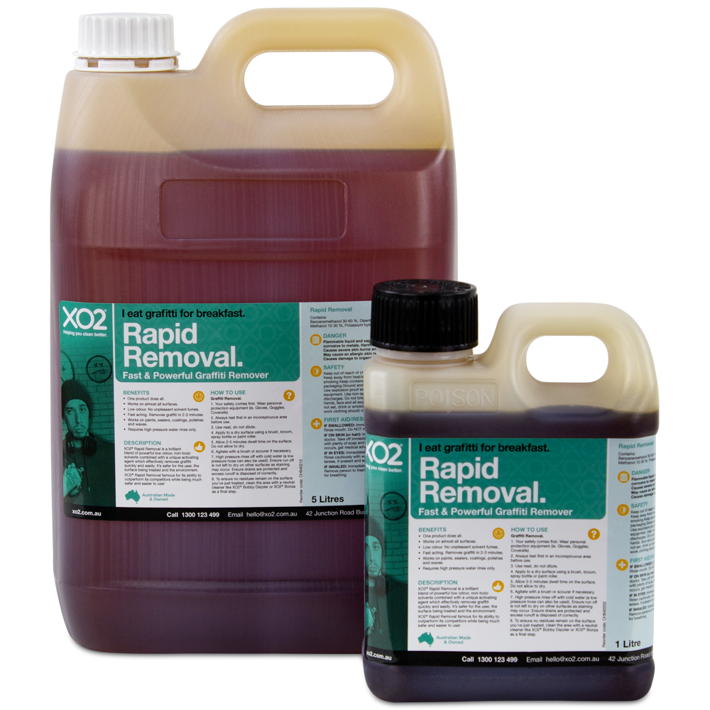 Rapid Removal - Professional Ink & Paint Graffiti Remover