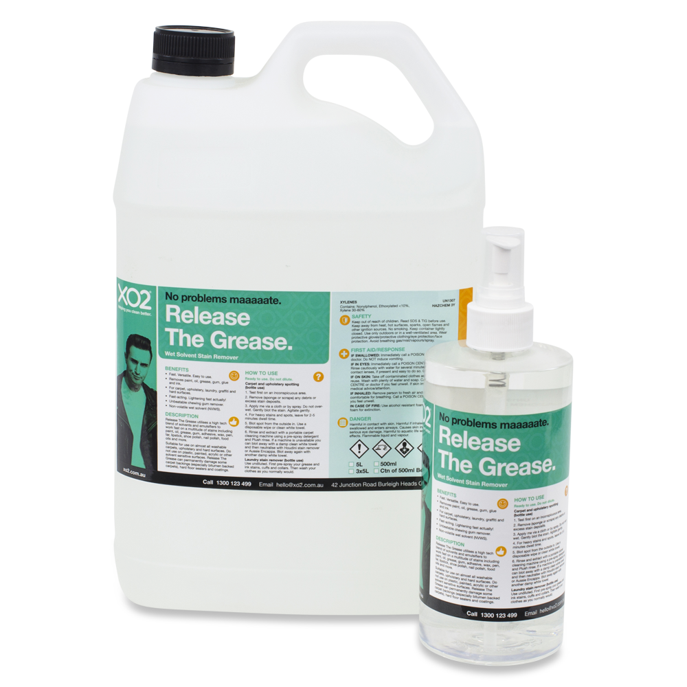 Release The Grease - Wet Solvent Stain Remover