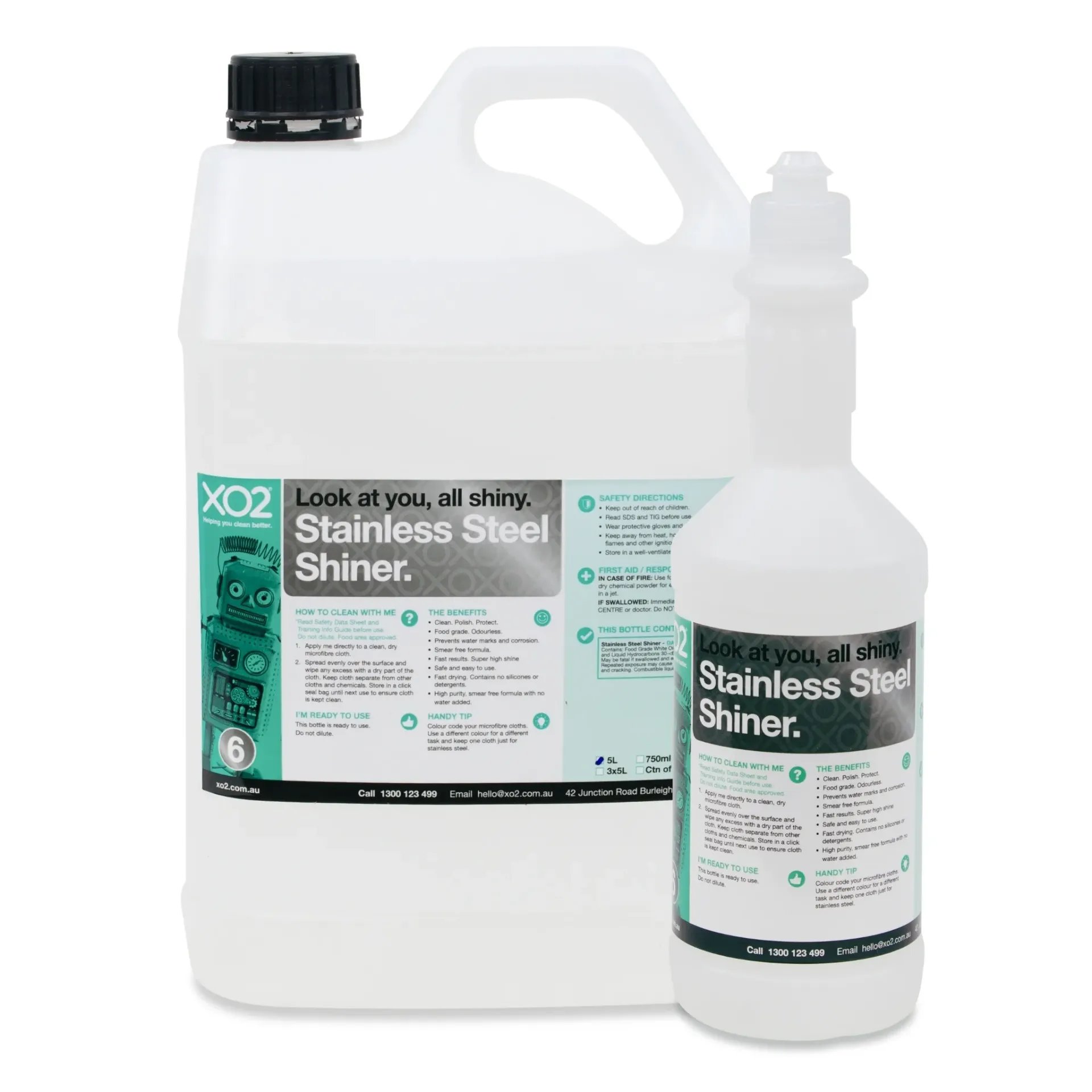 Stainless Steel Shiner - Stainless Steel Cleaner, Protector & Polish
