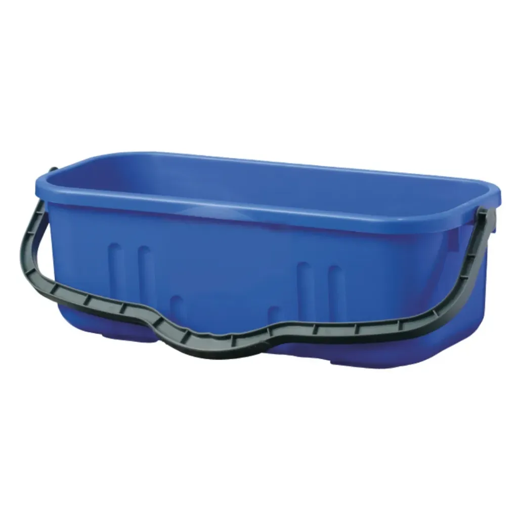 [IW-050] 18L Duraclean Plastic Rectangular Window Cleaning Bucket - With Handle