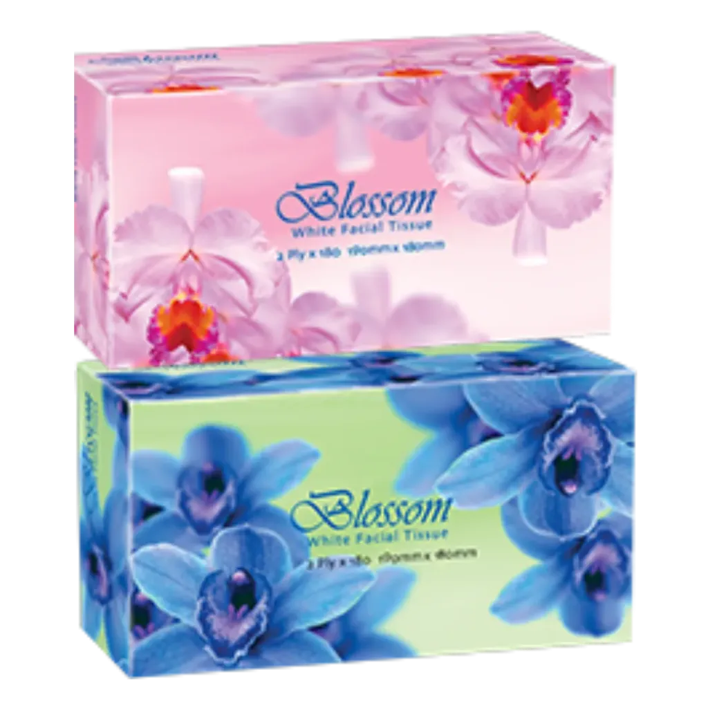 [A-170138/32] Blossom 2ply 180 Sheet Facial Tissues