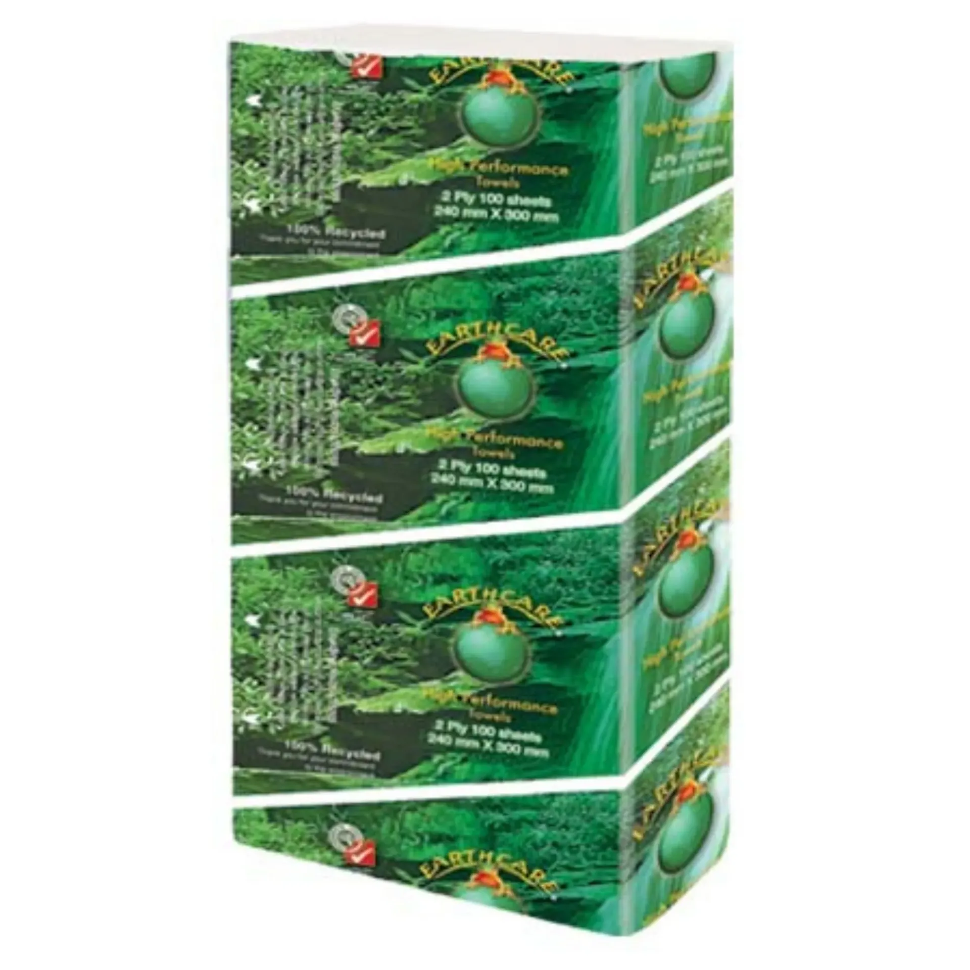 [EC-2188] Earthcare 2ply Large Interleaved Paper Hand Towels