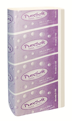 [0-1166] Puresoft Superslim Interleaved Paper Hand Towels