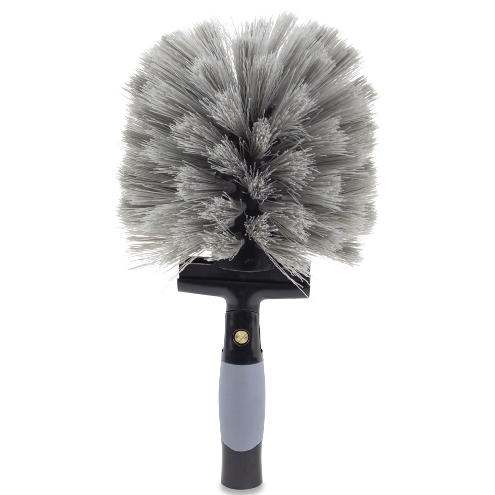 [AC081122] Domed Cobweb Brush Head with Swivel - 18cm diameter