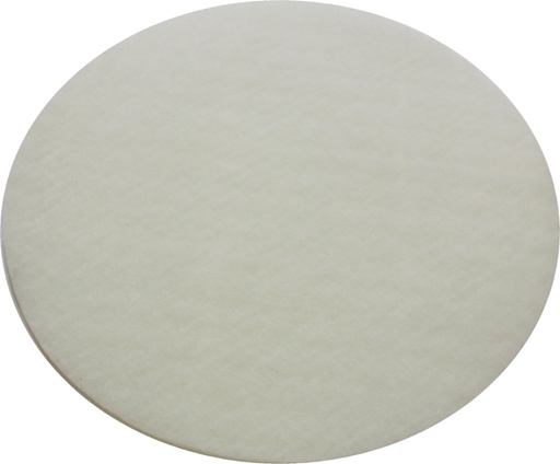 [TS400WHT] 40cm White Sandscreen Driver Pad - For Attaching Sandscreens to a Machine Pad Holder