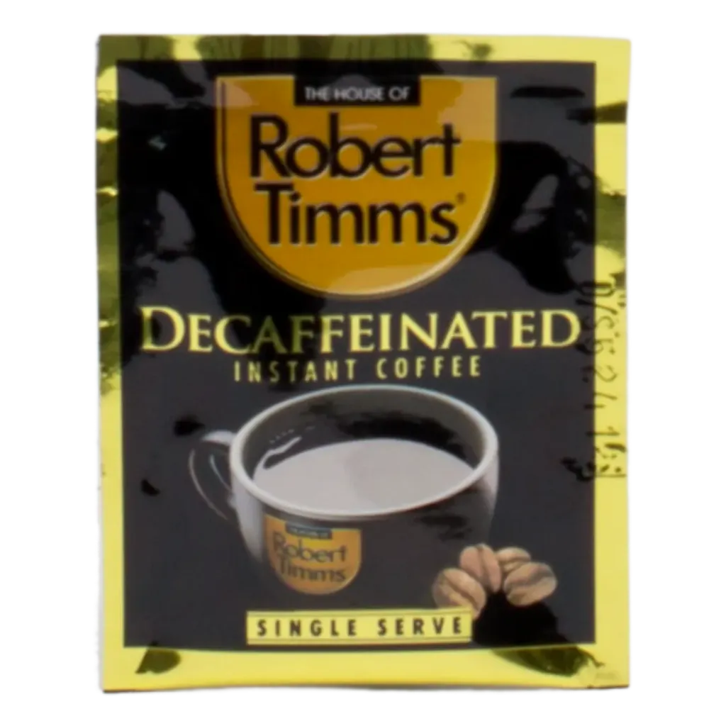 [10337] Robert Timms Decaffeinated Coffee Sachets