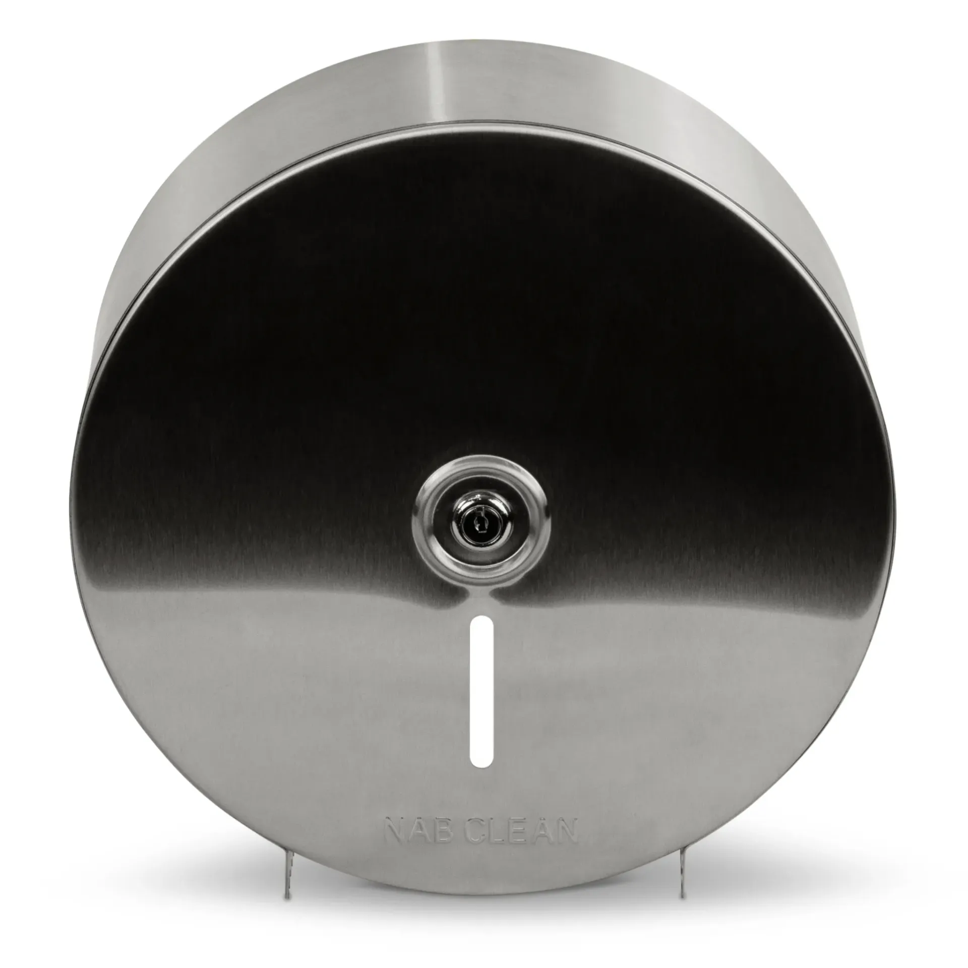 [SJTRD] Stainless Steel Jumbo Toilet Paper Roll Dispenser - Single Roll Capacity