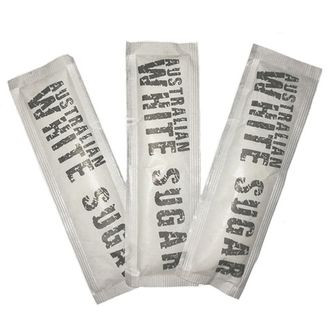 [0105] White Sugar Flat Sachet Sticks - Single Serve Portions