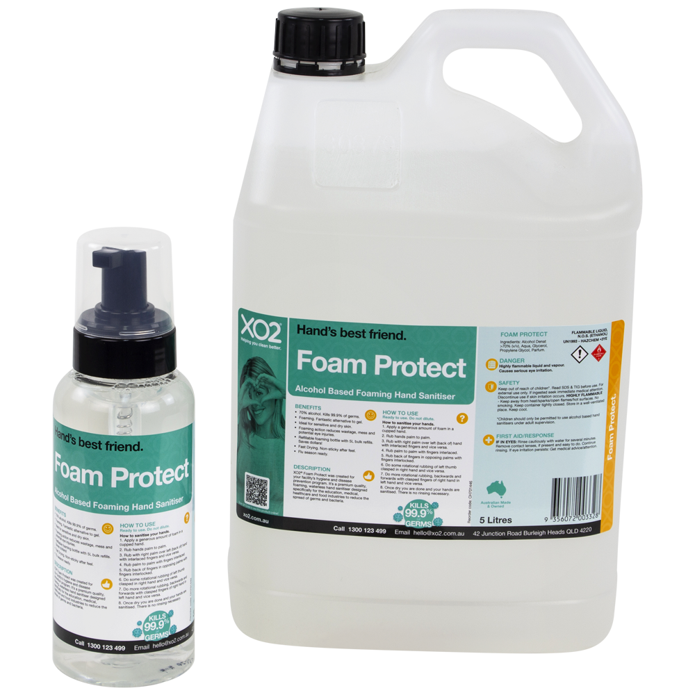 Foam Protect - Alcohol Based Foaming Hand Sanitiser