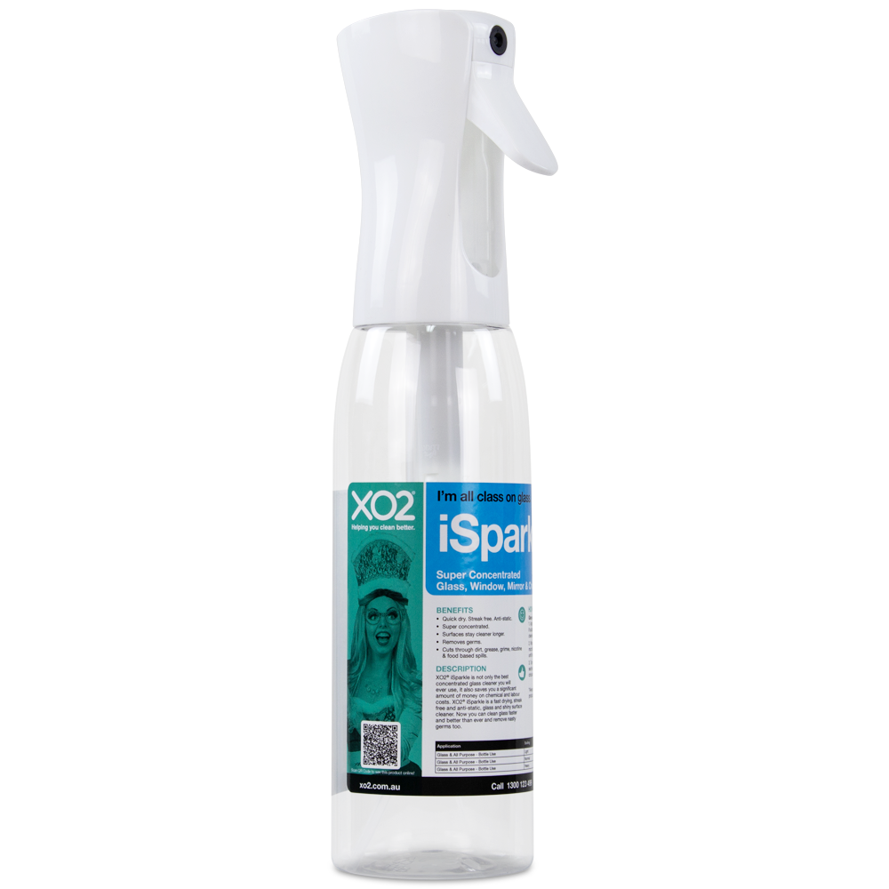 [AC003434] iSparkle Continuous Atomiser Spray Bottle - 500ml, Refillable, Labelled, Comes Empty