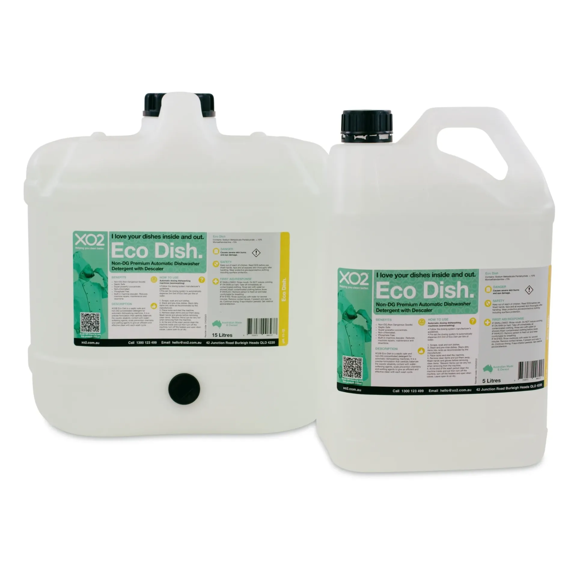 Eco Dish - Non-DG Premium Automatic Dishwasher Detergent with Descaler