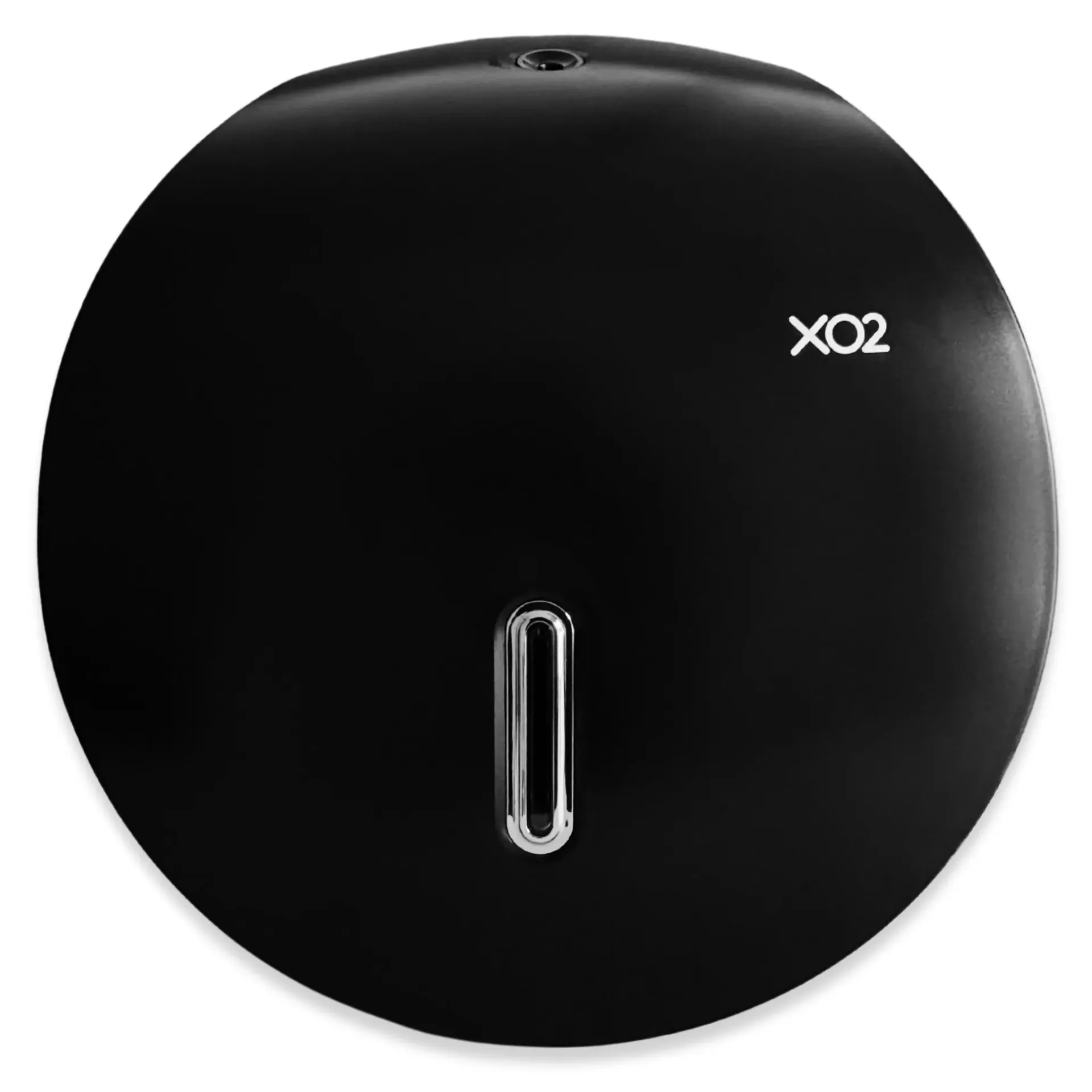 [BP070632] XO2® Black Jumbo Toilet Roll Dispenser - Single Roll Capacity