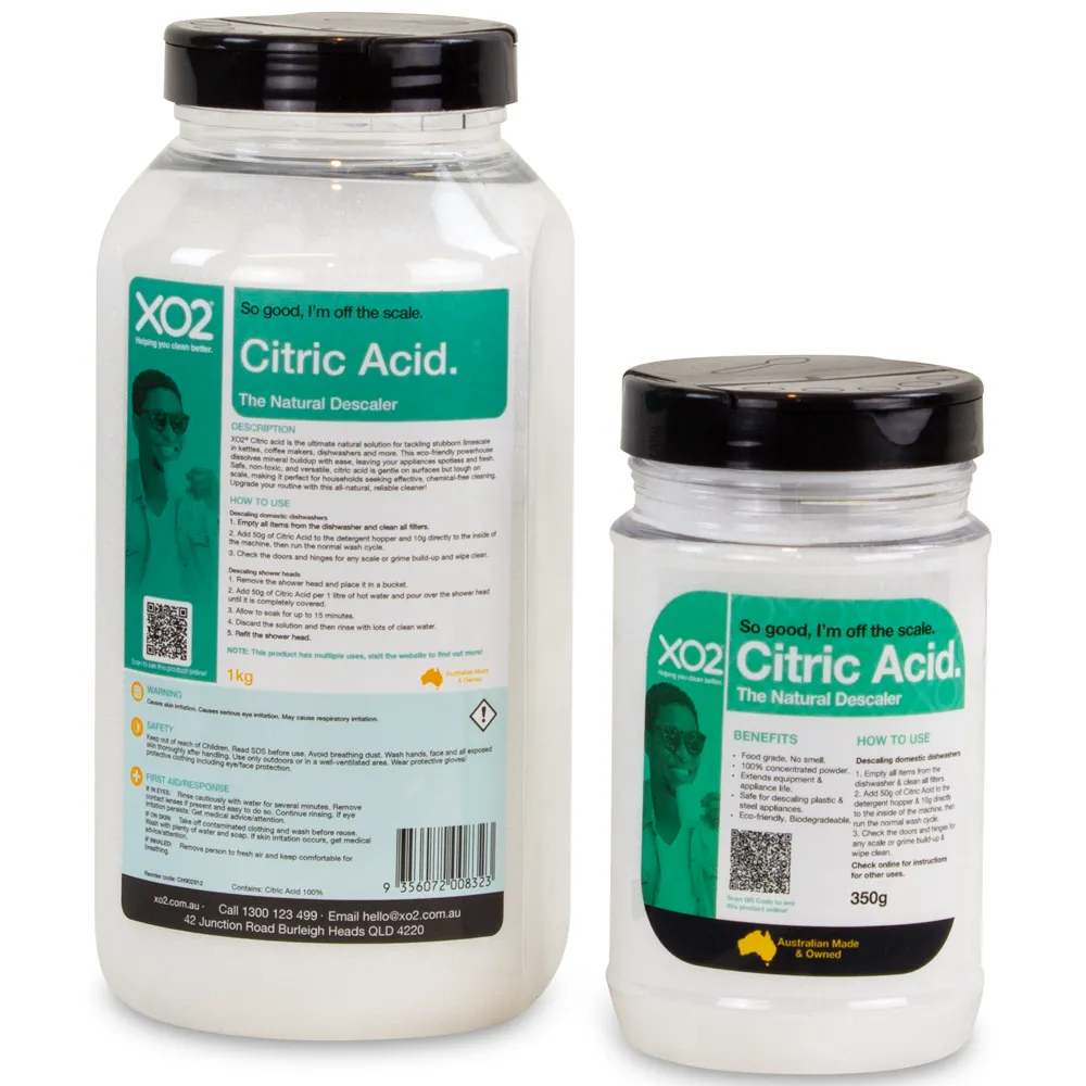 Citric Acid 100% - The Cleaning & Descaling Powerhouse