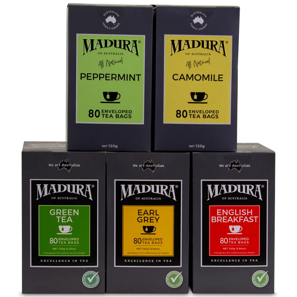 Madura Enveloped Tea Bags