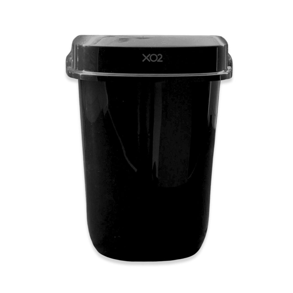 XO2® Black Wall Mounted Bin