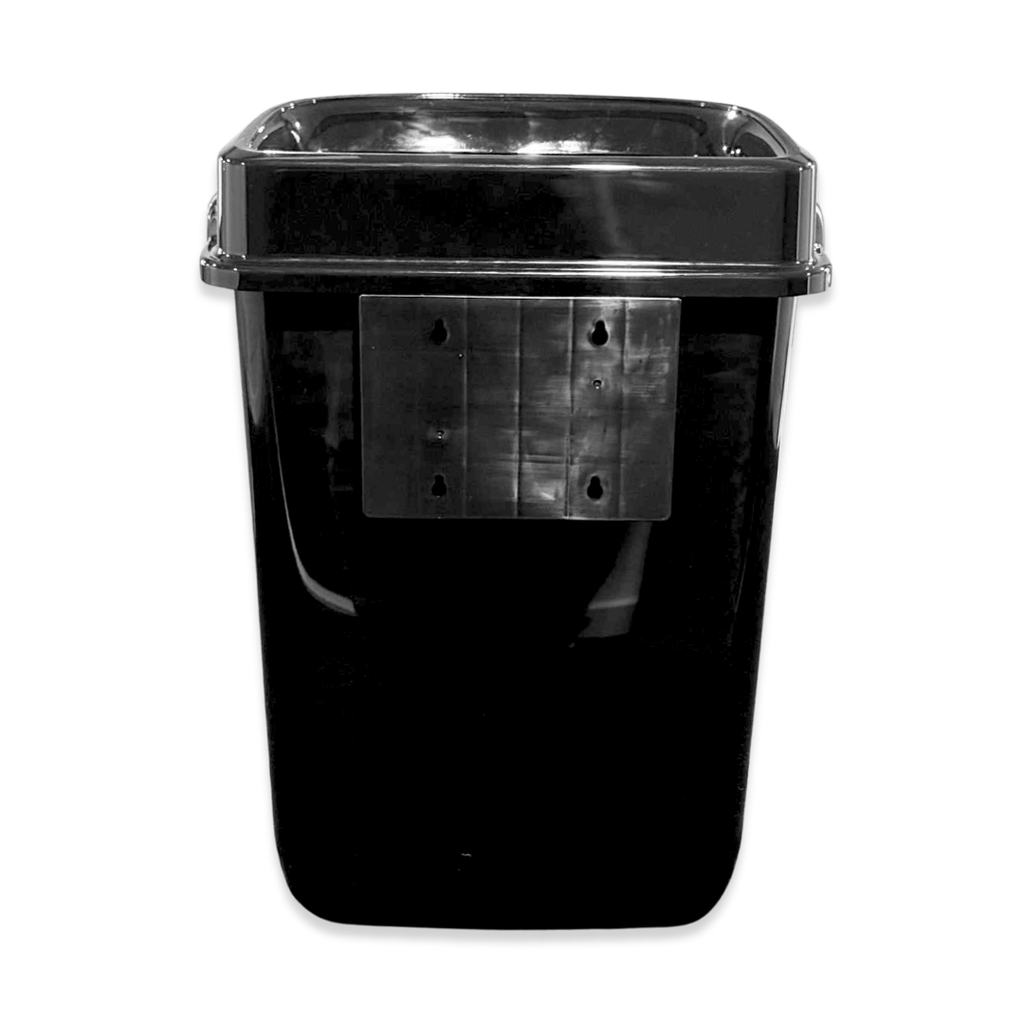 XO2® Black Wall Mounted Bin