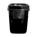 XO2® Black Wall Mounted Bin