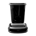 XO2® Black Wall Mounted Bin