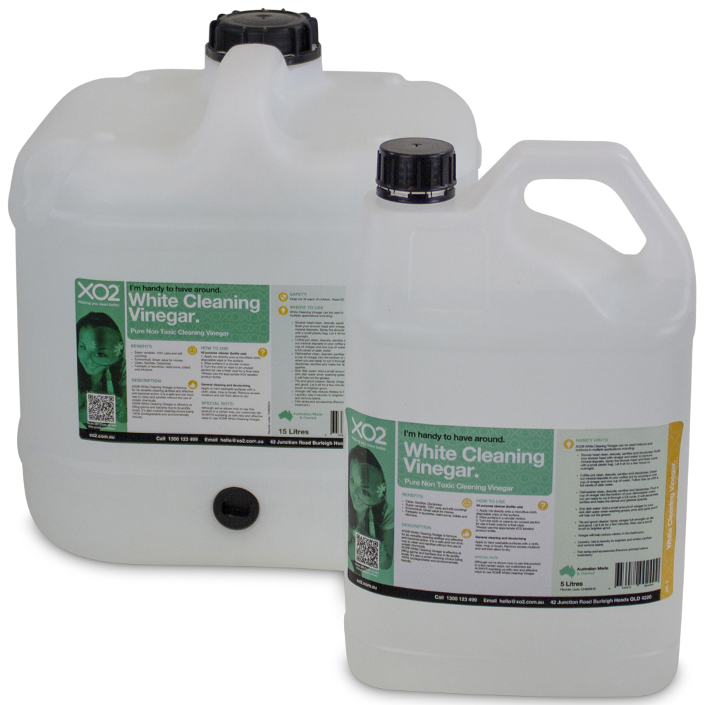 White Cleaning Vinegar - Pure Non-Toxic Cleaning Vinegar