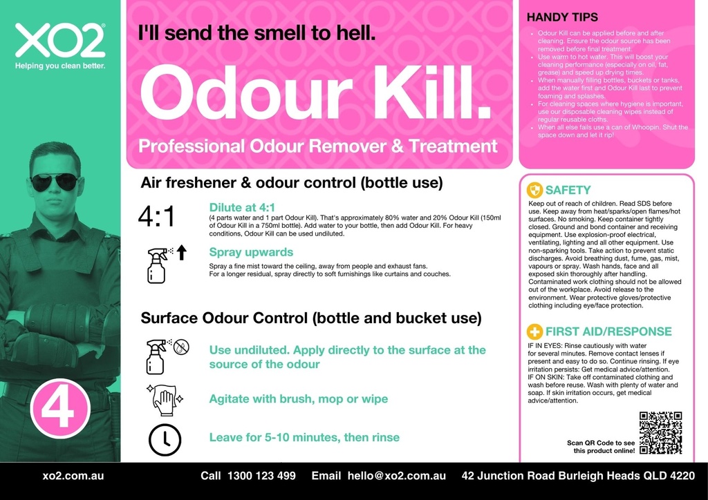 Odour Kill - Professional Odour Remover & Treatment