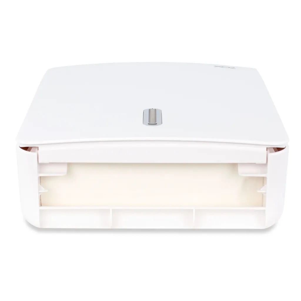 Product Image - BP050602 - XO2® White Multi-Fold Paper Hand Towel Dispenser (4).webp
