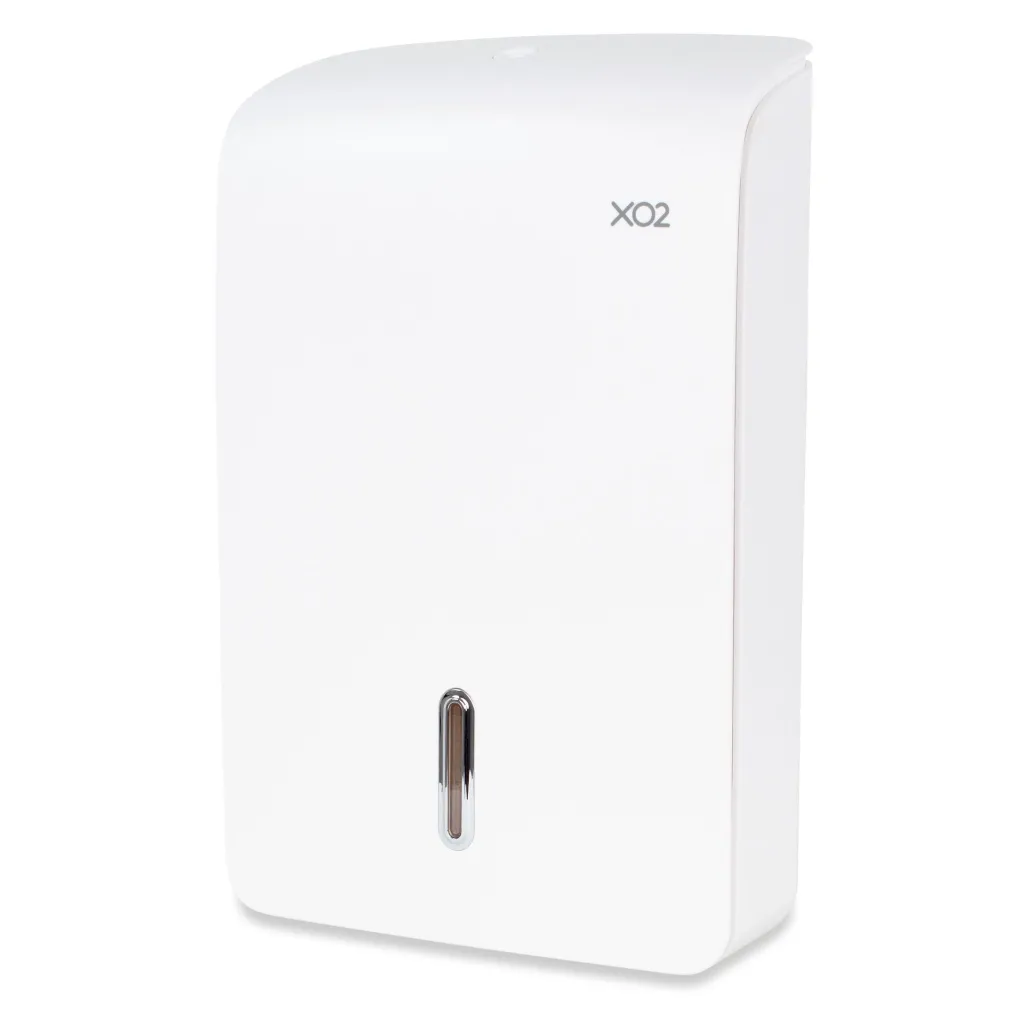 Product Image - BP050602 - XO2® White Multi-Fold Paper Hand Towel Dispenser (6).webp