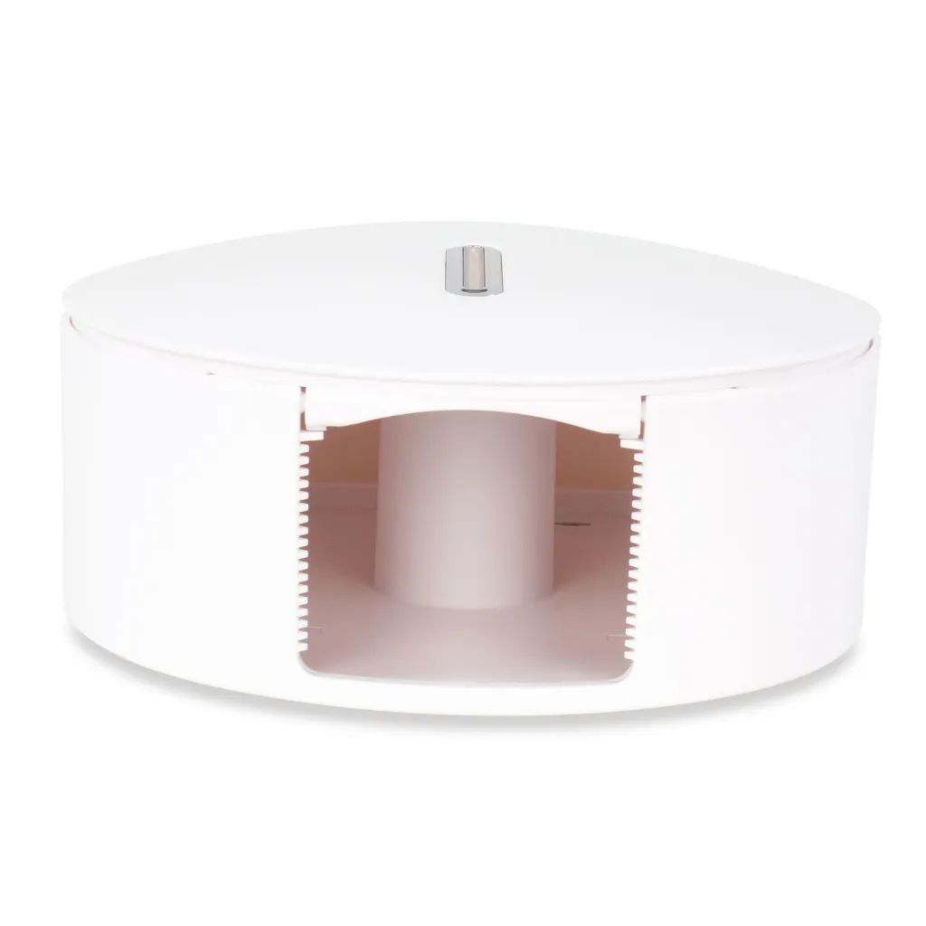 Product Image - BP070602 - XO2® White Jumbo Commercial Toilet Roll Dispenser - Single Roll Capacity (4).webp