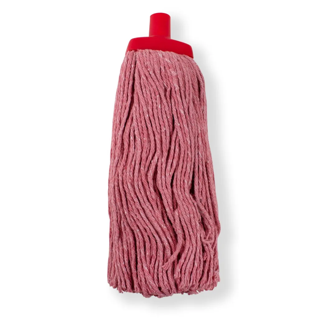 Product Image - AC513222 - XO2® 'Mop It Good' 400g Premium Cotton Mop Head - Red (1).webp