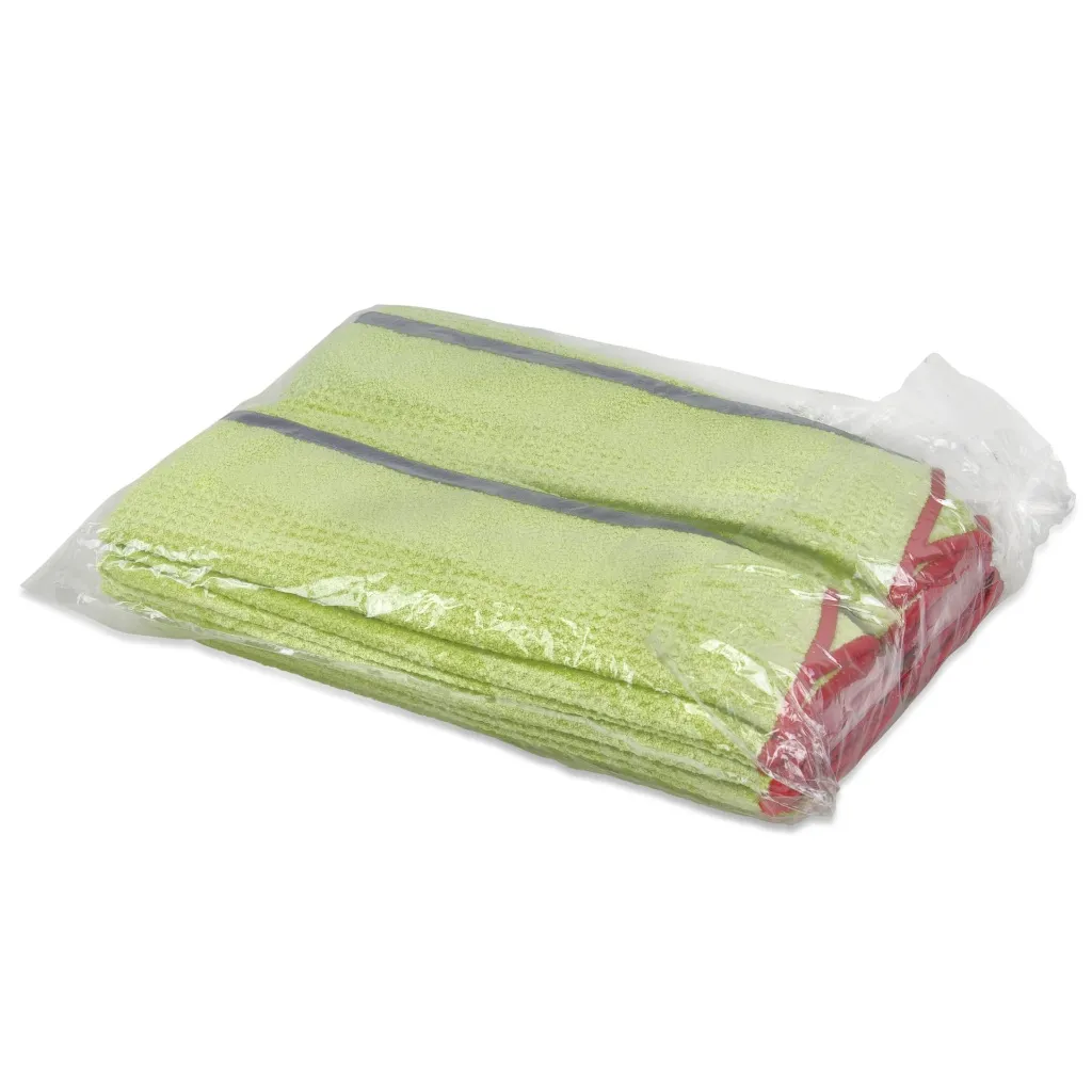 Product Image - AC501422 - RefleXO2 Ultra Microfibre Cloth Red - Green with Colour Coding, For Floor Mopping & Hand Wiping (2).webp
