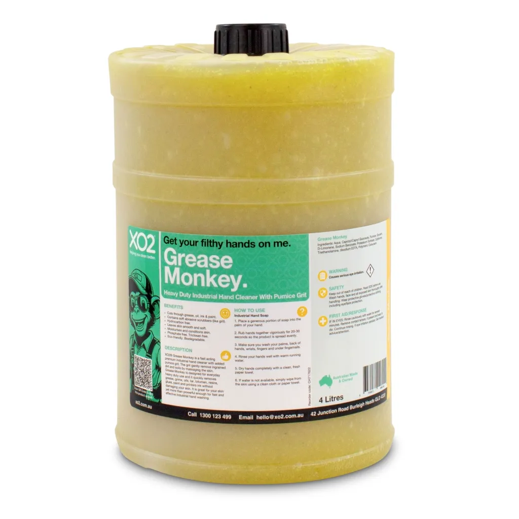 Product Image - Grease Monkey - 4L Refill CH717622 -  Heavy Duty Industrial Hand Cleaner.webp