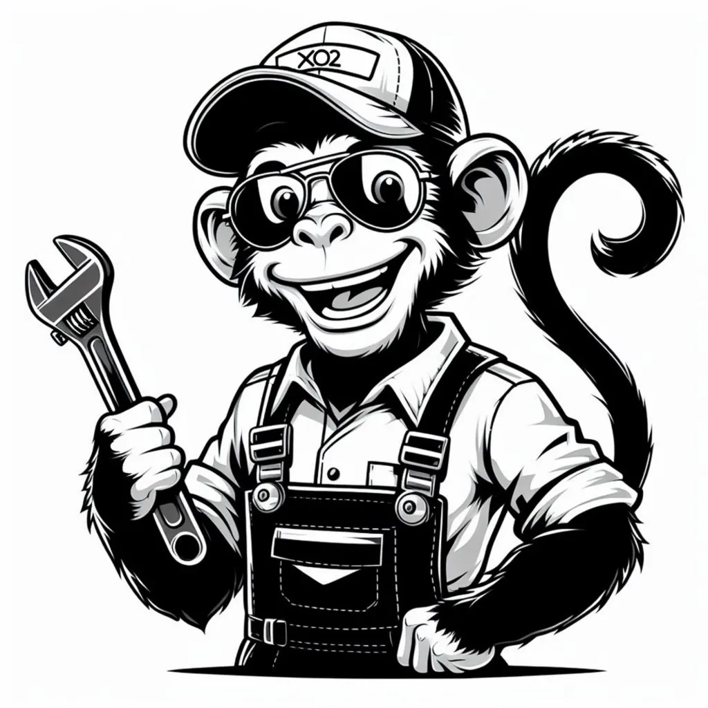 Product Image - Grease Monkey - Cartoon -  Heavy Duty Industrial Hand Cleaner.webp