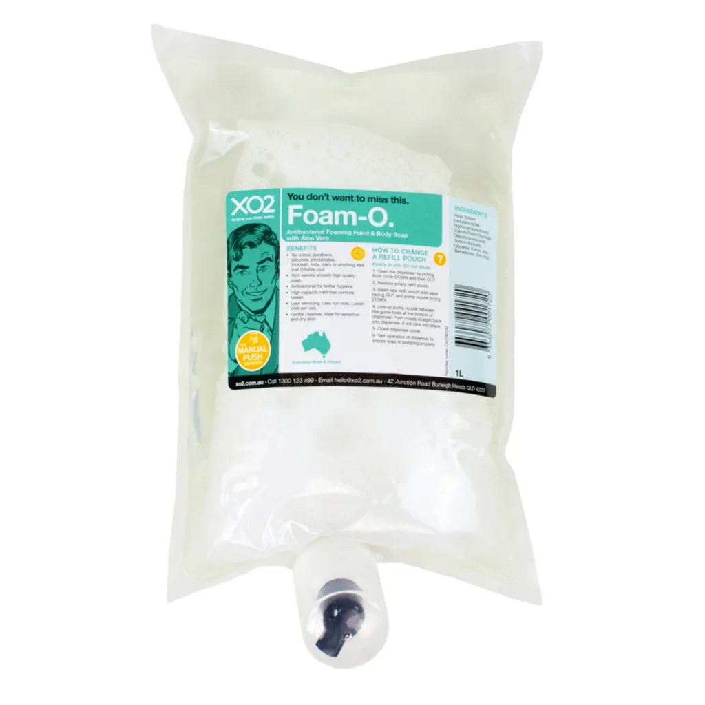 Product Image - Foam-O - Refill CH700132 - Hand, Hair & All Over Body Wash.webp