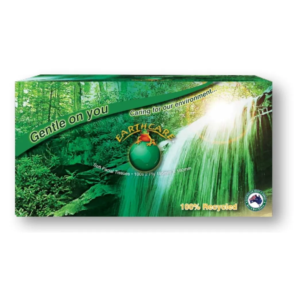 Product Image - A-100487 - Earthcare 2ply 100 Sheet Facial Tissues (4).webp