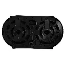 Double Jumbo Commercial Toilet Roll Dispenser - Black 5.webp