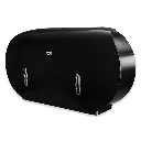 Double Jumbo Commercial Toilet Roll Dispenser - Black 2.webp
