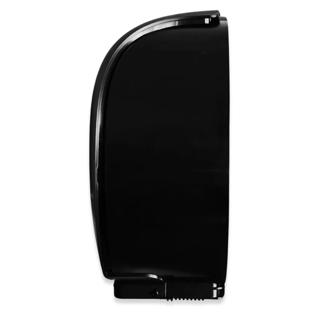 Double Jumbo Commercial Toilet Roll Dispenser - Black 3.webp
