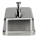 Product Image - CH700306 — XO2® Stainless Steel Vertical Refillable Bulk-Fill Liquid Hand Soap Dispenser - 1.2L Capacity (2).webp