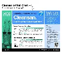 XO2 Product Wall Chart - Cleansan - V1 Surface Wiping + Floor Mopping - Website Only Square Image.webp