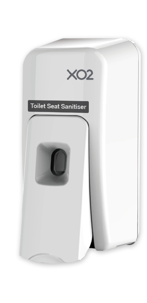 XO2® "Throne Zone" Toilet Seat Sanitiser Starter Kit