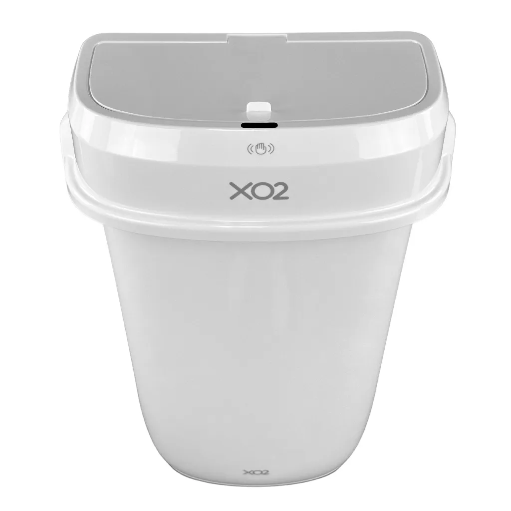 Product Image - BP091112 - XO2® Automatic Feminine Hygiene Sanitary Disposal Bin - Automatic Touch-Free Opening, Freestanding & Wall-Mountable (2).webp