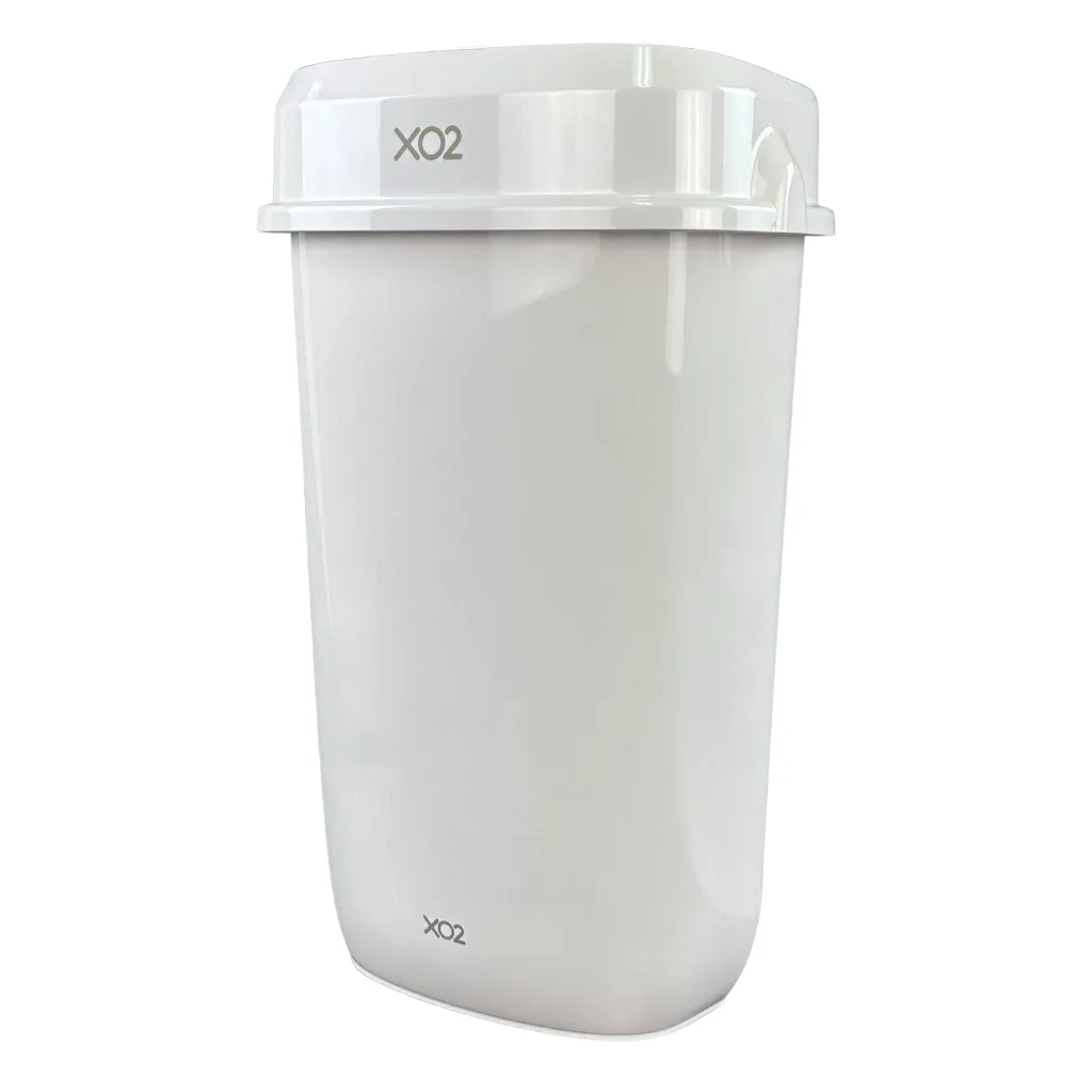 Product Image - BP091122 - XO2® Manual Feminine Hygiene Sanitary Disposal Bin - Manual Open, Wall-Mountable & Free Standing Design (1).webp