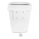 Product Image - WM017041 - XO2® White Bin - Freestanding or Wall Mounted (5).webp
