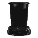 Product Image - WM017044 - XO2® Black Bin - Freestanding or Wall Mounted (3).webp