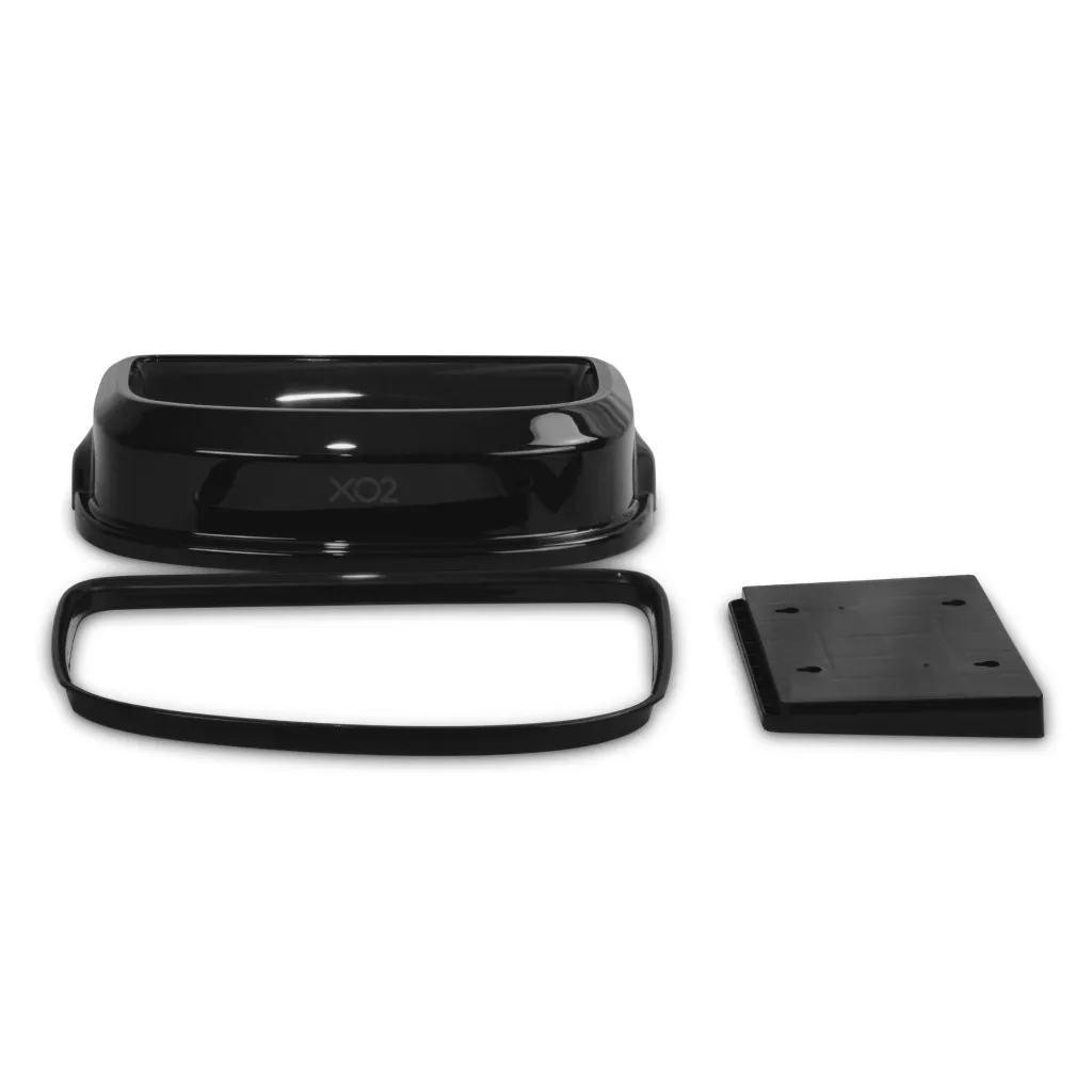 Product Image - WM017044 - XO2® Black Bin - Freestanding or Wall Mounted (4).webp
