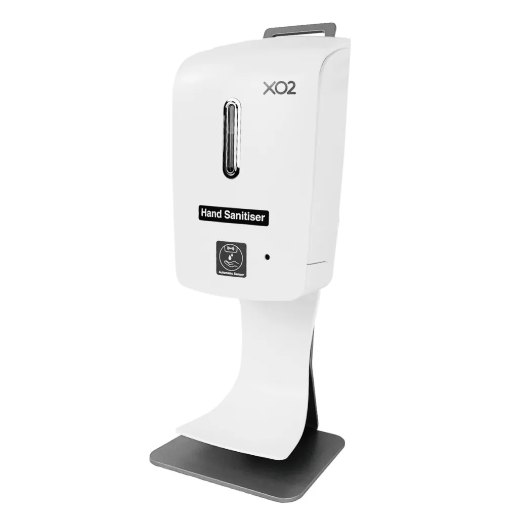 Product Image - The Bodyguard - Dispenser - White Table Top - Touch-Free Automatic Wall Mounted Hand Sanitiser Dispenser.webp