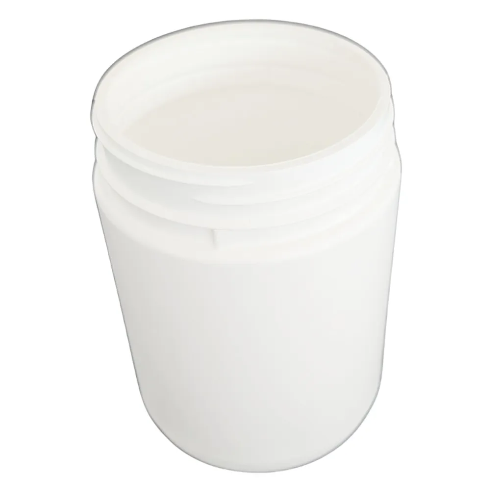Product Image - AC153012 - 1L White Plastic Container Jar - Empty, HDPE, 95mm Thread Neck (Lid not included) (1).webp