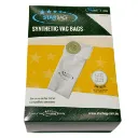 Product Image - AF495S - Disposable Synthetic Dust Bags - Pacvac Environ, 700 Micron, Thrift (2).webp