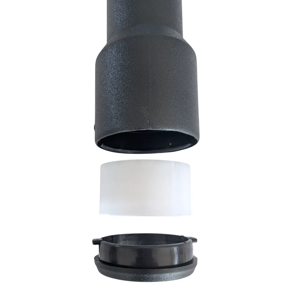 Product Image - PA036512, BPB032 - Plastic Vacuum Cleaner Elbow Grip Handle - 32mm Neck, Includes Click Ring & Swivel (1).webp