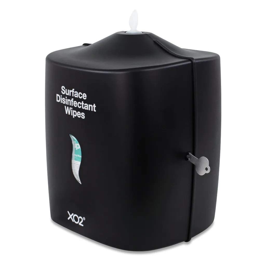 Product Image - CH010622 - XO2® Surface Disinfectant Wipes Wall Mount Dispenser (1).webp