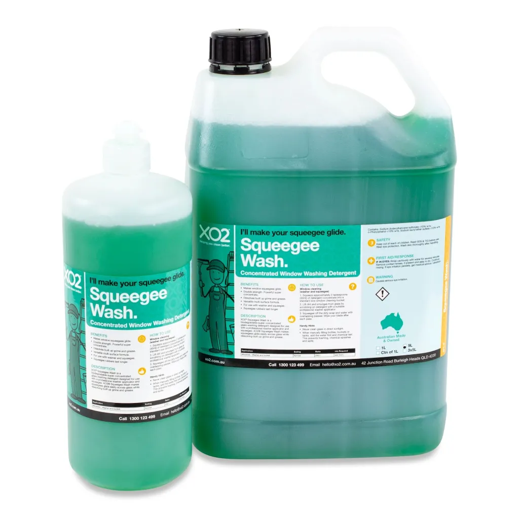 Product Image - CH402000 - Squeegee Wash - Professional Window Washing Detergent Concentrate.webp